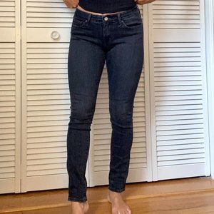 Levi's 711 Skinny Jeans Premium Selvedge Denim 28